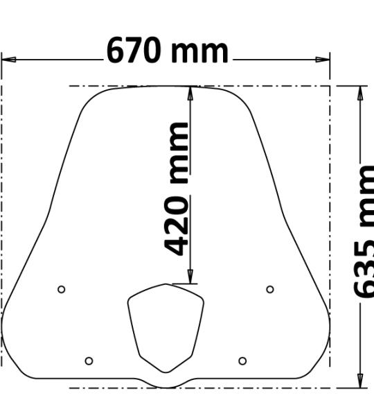 Parabrezza Classic Per Symphony St E5 2021