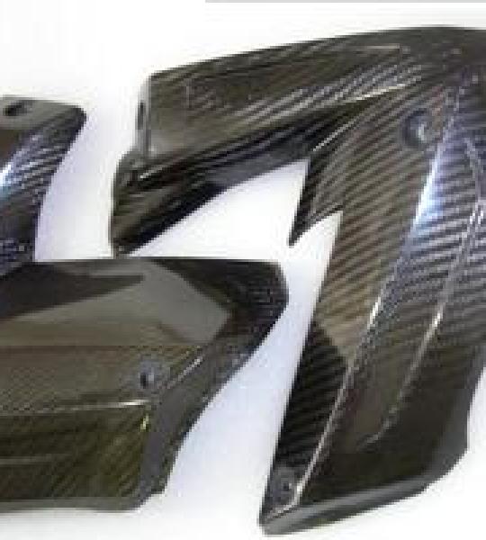 Fianchetti carena in fibra di carbonio per Kawasaki ZX 10R 08-10