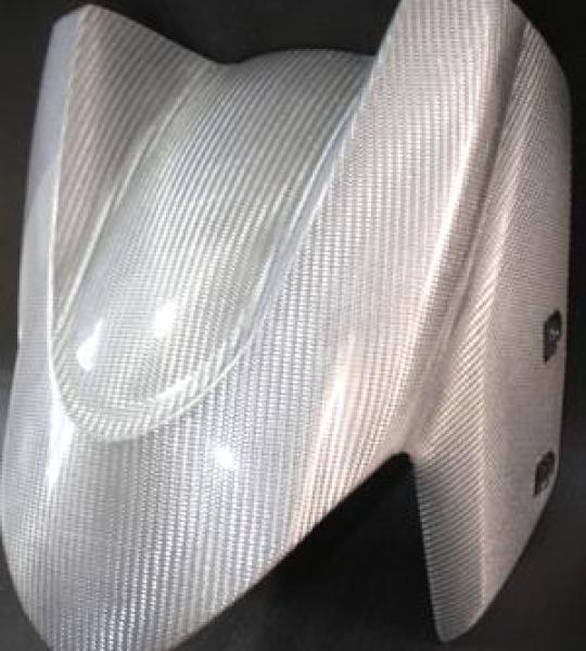 Parafango anteriore in fibra di alluminio per Yamaha T-Max 2008