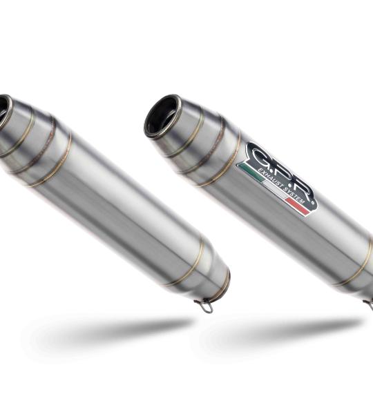 Scarico GPR compatibile con Suzuki Gw 250 F Inazuma 2012-2017 - Deeptone Inox