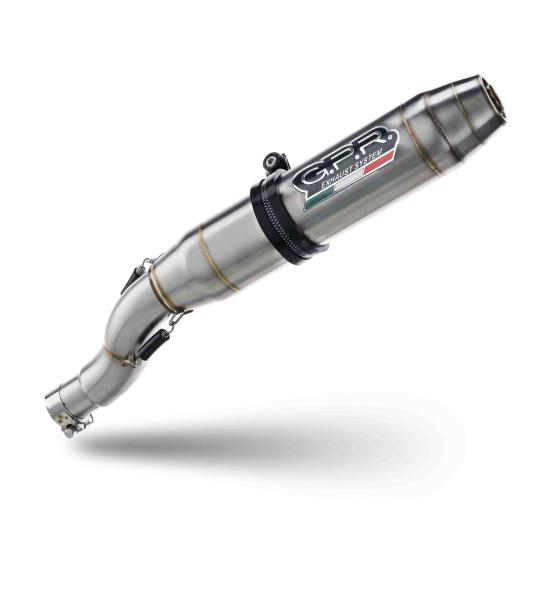 Scarico GPR compatibile con F.B. Mondial Sport Classic 125 -Pagani 1948 2021-2023 - Deeptone Inox