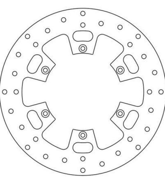 Disco freno anteriore per Husqvarna CR 125 1992-1994, WR 125 199