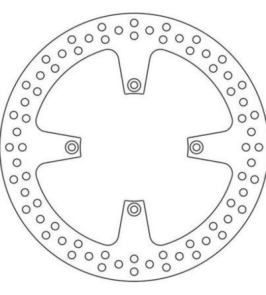 Disco freno anteriore per Kawasaki KX 125 2001-2004, KX 250 2001