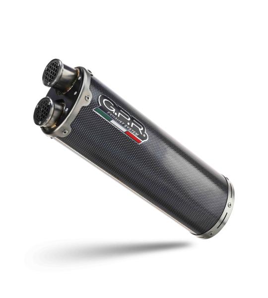 Scarico GPR compatibile con Ducati Multistrada V4 Rally 2023-2024 - Dual Poppy