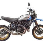 Scarico GPR compatibile con Ducati Scrambler 800 Urban Motard 2021-2023 - Deeptone Inox
