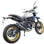Scarico GPR compatibile con Ducati Scrambler 800 Icon -Icon Dark 2021-2022 - GP Evo4 Poppy