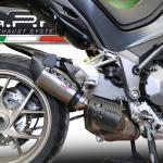 Scarico GPR compatibile con Ducati Multistrada 1260 2018-2020 - GP Evo4 Titanium