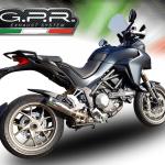 Scarico GPR compatibile con Ducati Multistrada 1260 2018-2020 - M3 Titanium Natural