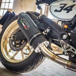 Scarico GPR compatibile con Ducati Scrambler 800 2017-2020 - Furore Evo4 Nero