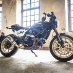 Scarico GPR compatibile con Ducati Scrambler 800 2015-2016 - M3 Titanium Natural