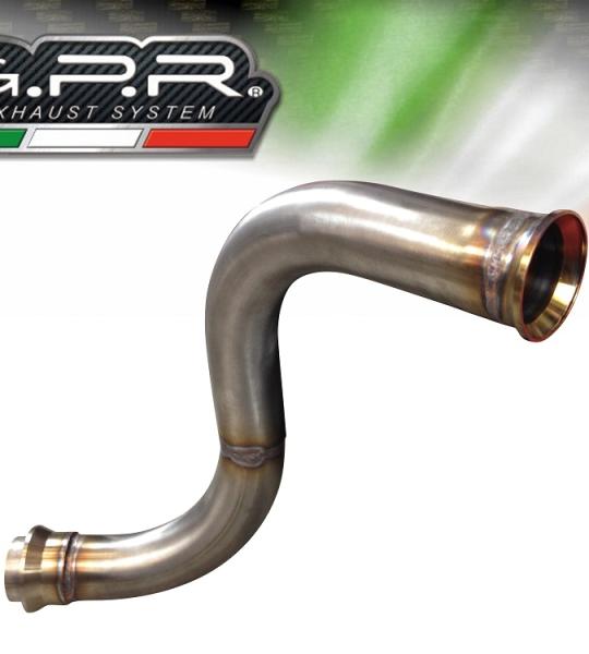 Scarico GPR compatibile con Ktm Duke 125 2017-2020 -  Decatalizzatore -  Collettore decatalizzore -  applicazione racing
