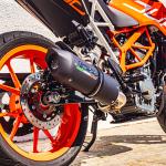 Scarico GPR compatibile con Ktm Duke 390 2017-2020 - Furore Nero