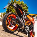 Scarico GPR compatibile con Ktm Duke 125 2017-2020 - Furore Nero