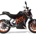 Scarico GPR compatibile con Ktm Duke 390 2013-2016 - Gpe Ann. titanium
