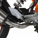 Scarico GPR compatibile con Ktm Duke 390 2013-2016 - Gpe Ann. titanium