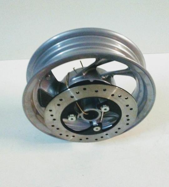 Cerchio Ruota Anteriore con Disco Freno Originale per Scooter  Peugeot SV GEO 50 cc - 100 cc