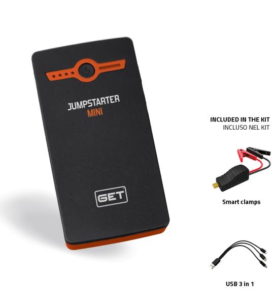 MINI AVVIATORE PER MOTO JUMP STARTER MINI MULTIFUNZIONE