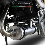 Scarico GPR compatibile con F.B. Mondial Hps 125 2016-2018 - Decatalizzatore