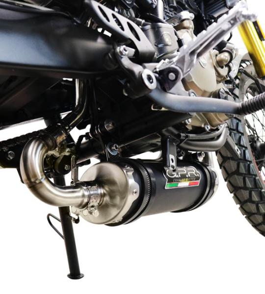 Scarico GPR compatibile con F.B. Mondial Hps 125 2021-2023 - Decatalizzatore