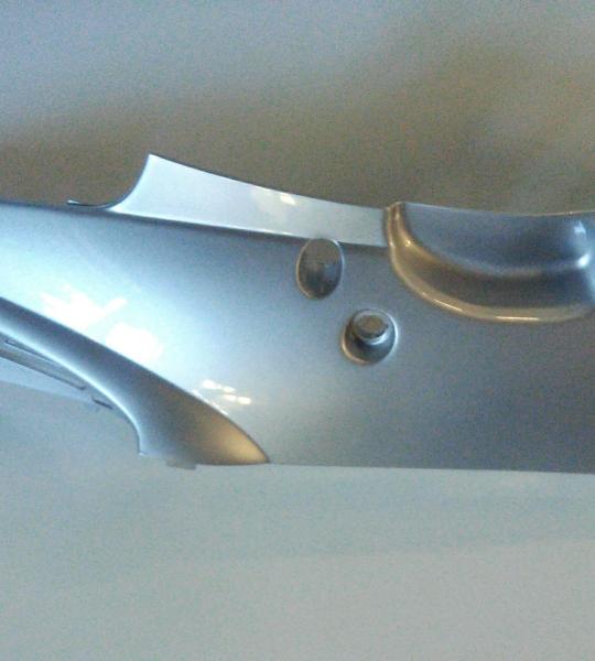 Fianchetto sinistro argento Kymco