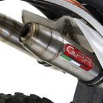 Scarico GPR compatibile con Ktm Freeride 350 4T 2012-2017 - Deeptone Inox