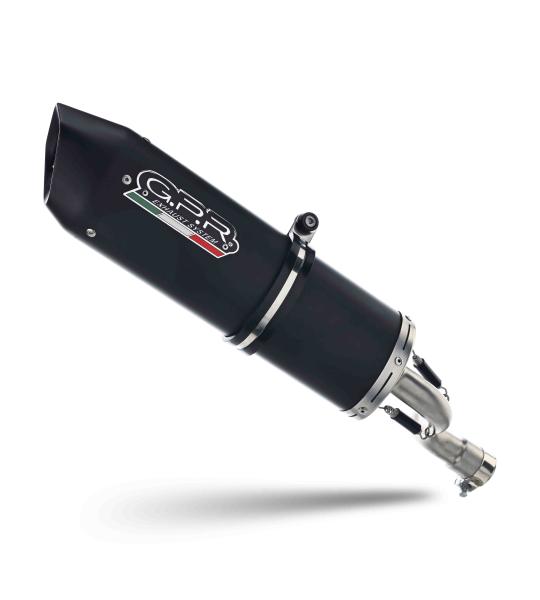 Scarico GPR compatibile con UM Motorcycles Dsr Adventure TT 125 2018-2020 - Furore Evo4 Nero
