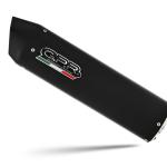 Scarico GPR compatibile con Suzuki Gsf 1200 Bandit - S 1997-2004 - Furore Nero