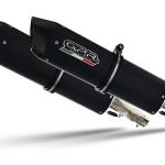 Scarico GPR compatibile con Suzuki Hayabusa 1300 2017-2020 - Furore Evo4 Nero