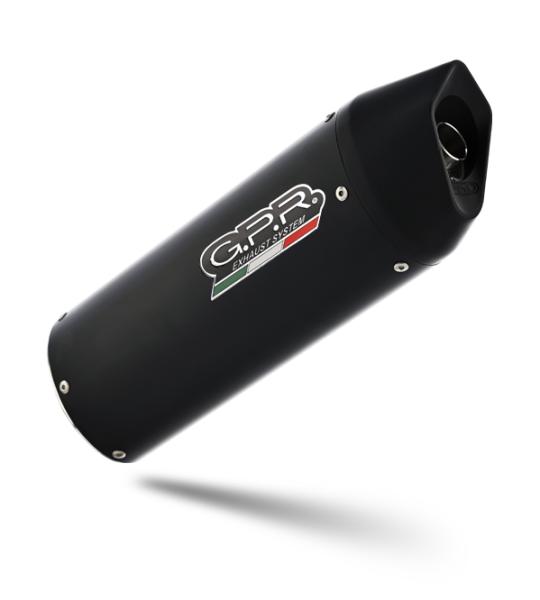 Scarico GPR compatibile con Husqvarna TE 610 E - SM 610 2007-2009 - Furore Nero