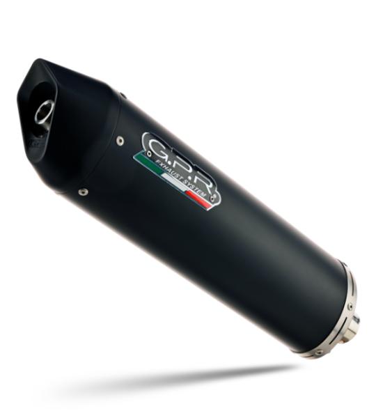 Scarico GPR compatibile con Suzuki Burgman Uh 125 2007-2013 - Furore Nero