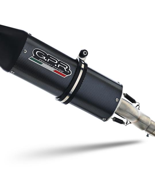 Scarico GPR compatibile con Ducati Diavel 1198 2011-2016 - Furore Poppy