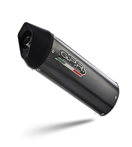 Scarico GPR compatibile con Ducati Hypermotard 796 2010-2012 - Furore Poppy