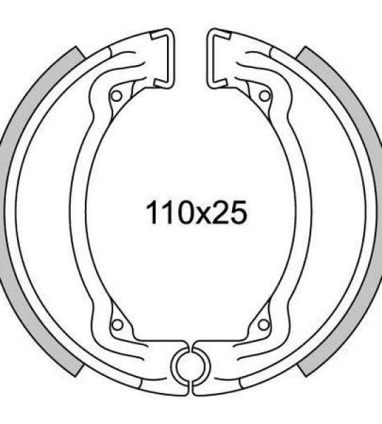 Coppia ganasce  freno posteriore per Garelli Pony 50, Pony 50 SR