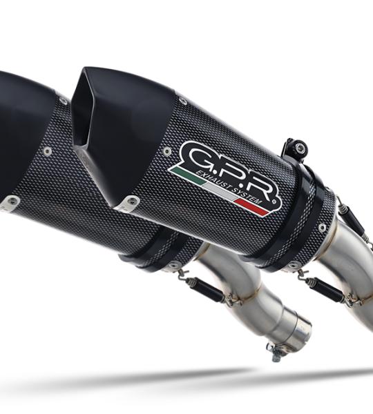 Scarico GPR compatibile con Kawasaki Z 1000 Sx 2017-2020 - GP Evo4 Poppy