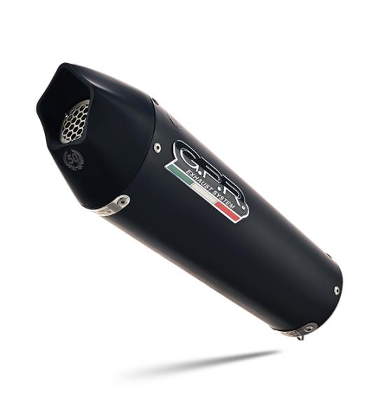 Scarico GPR compatibile con Ducati Multistrada 950 2017-2020 - GP Evo4 Black Titanium