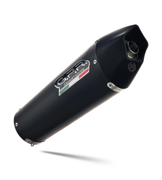 Scarico GPR compatibile con Gilera Gp 800 2008-2013 - Gpe Ann. Black titanium