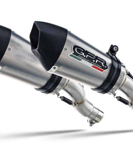 Scarico GPR compatibile con Kawasaki Z 1000 Sx 2017-2020 - GP Evo4 Titanium