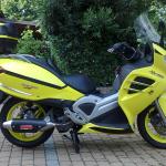 Scarico GPR compatibile con Malaguti Spidermax 500 GT 2004-2011 - Power Bomb