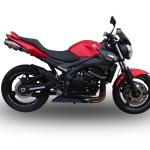 Scarico GPR compatibile con Suzuki Gsr 600 2006-2011 - Deeptone Inox