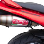Scarico GPR compatibile con Suzuki Gsr 600 2006-2011 - Deeptone Inox