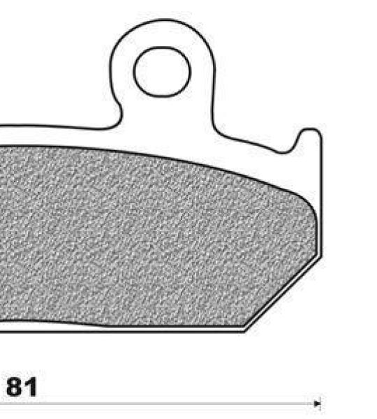 Coppia pasticche anteriore per Kawasaki Cobra 50 Cross/Racer, Super 9 