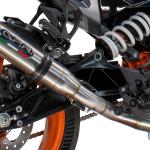 Scarico GPR compatibile con Husqvarna Svartpilen 125 2024-2025 - Deeptone Inox