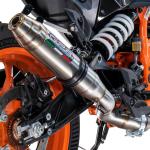 Scarico GPR compatibile con Husqvarna Svartpilen 125 2024-2025 - Deeptone Inox