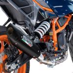 Scarico GPR compatibile con Husqvarna Svartpilen 125 2024-2025 - GP-Revo Black Titanium