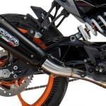 Scarico GPR compatibile con Husqvarna Svartpilen 125 2024-2025 - GP-Revo Black Titanium