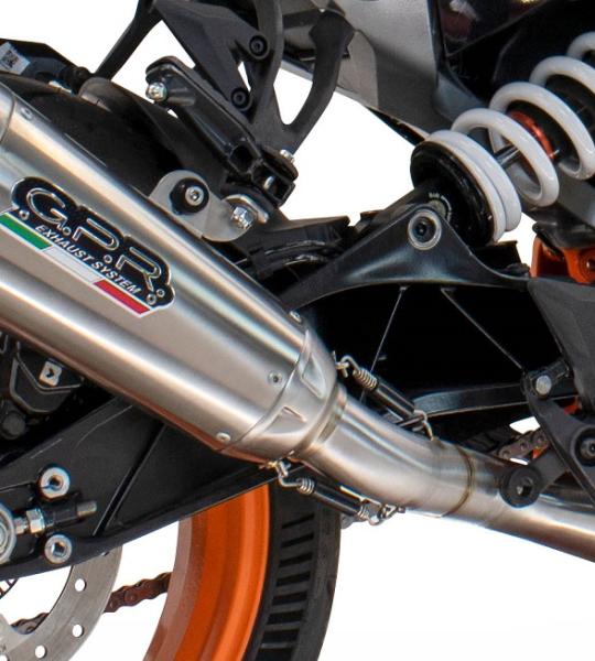 Scarico GPR compatibile con Husqvarna Svartpilen 125 2024-2025 - GP-Revo Titanium