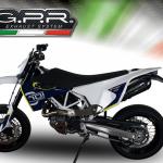 Scarico GPR compatibile con Husqvarna Supermoto 701 2021-2024 - GP Evo4 Poppy