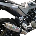 Scarico GPR compatibile con Husqvarna Svartpilen 401 2021-2023 - Deeptone Inox
