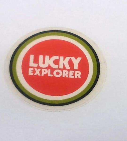 Adesivo originale cm 2,5 Lucky Explorer Cagiva