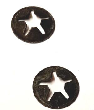 Coppia Fermi Elastici a Molla per Perni D. mm4 Vari Montaggi per Moto Vari Modelli